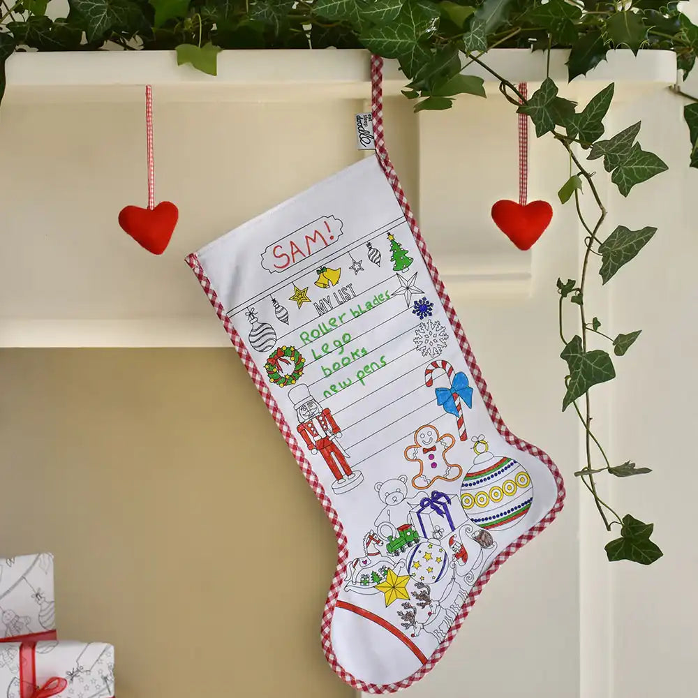 Colour in Christmas Stocking Christmas 2024