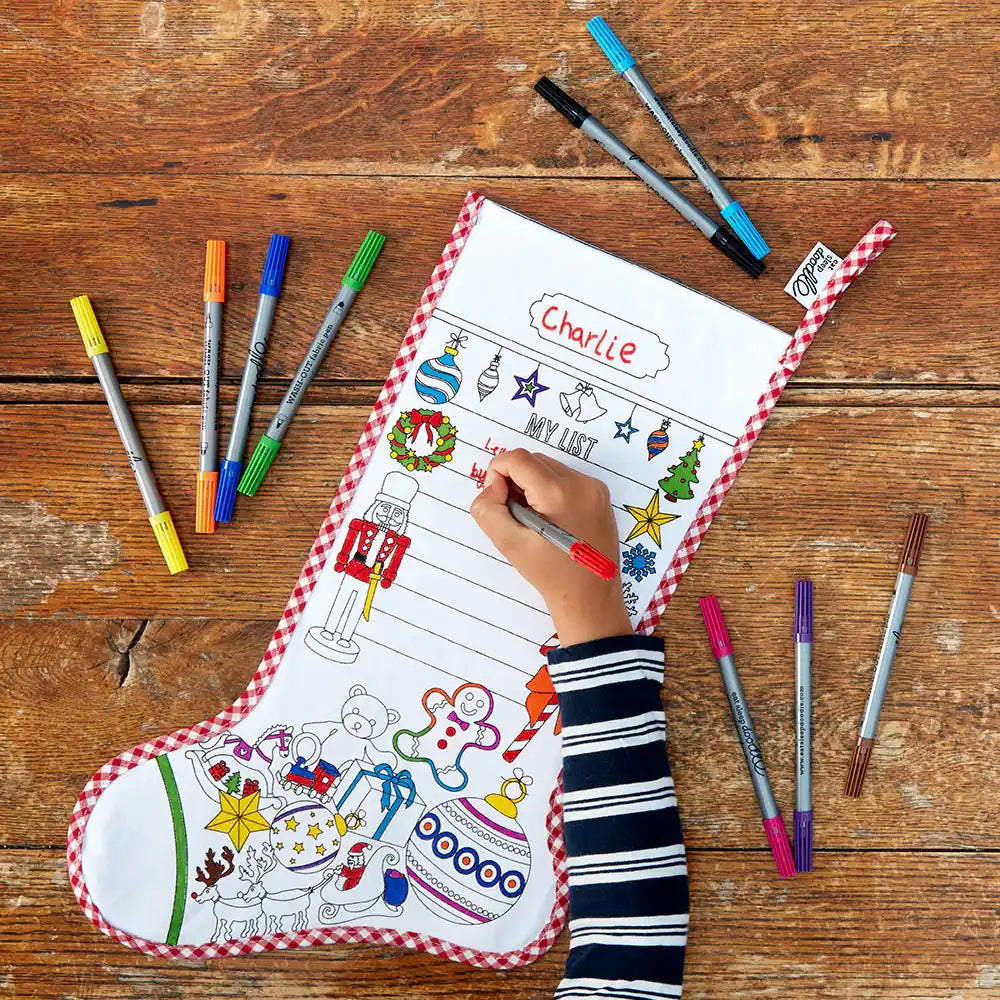 Colour in Christmas Stocking Christmas 2024
