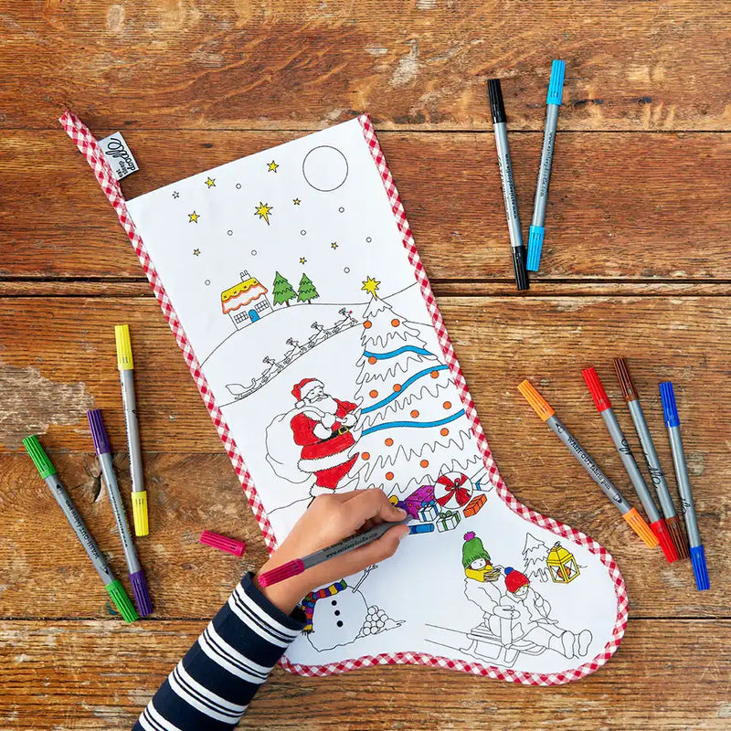 Colour in Christmas Stocking Christmas 2024
