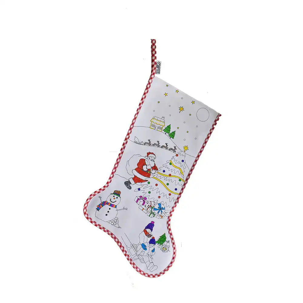 Colour in Christmas Stocking Christmas 2024
