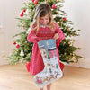 Festive Scene Christmas Stocking Christmas 2024
