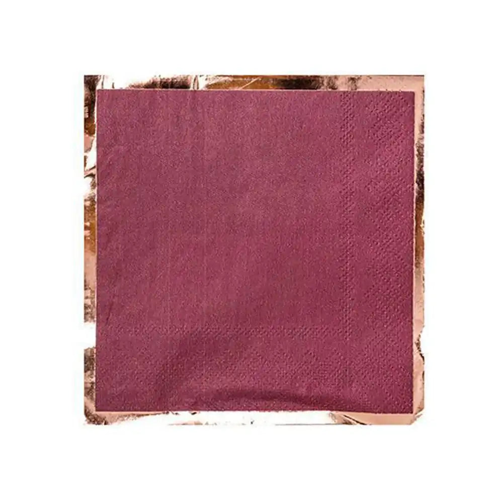 Mauve-elous Cocktail Napkins (x20) General Party