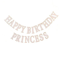 Princess Happy Birthday Garland Kids Party