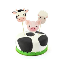 On The Farm Cake Toppers Kids Party