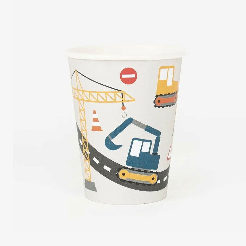 Construction Paper Cups (x8) Construction