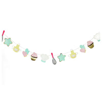 Little Bakers Decorative Garland (3m) Kids Party