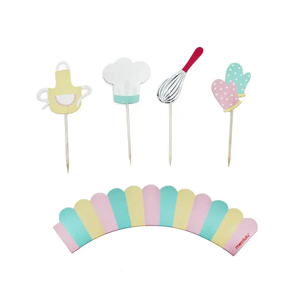 Little Bakers Cupcake Kit Kids Party