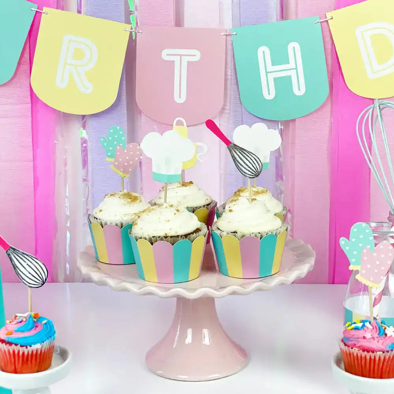 Little Bakers Cupcake Kit Kids Party