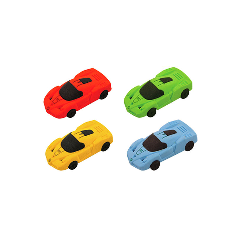 Racing Car Erasers (x8)