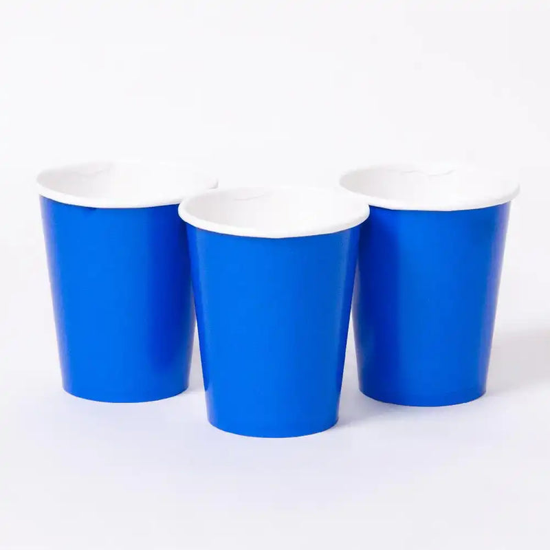 Value Pack - Paper Cups Royal Blue (x14) General Party