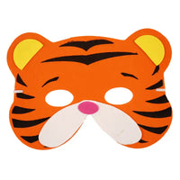 Jungle Foam Party Masks (x6) Kids Party
