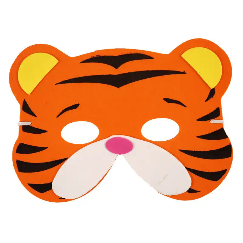 Jungle Foam Party Masks (x6) Kids Party