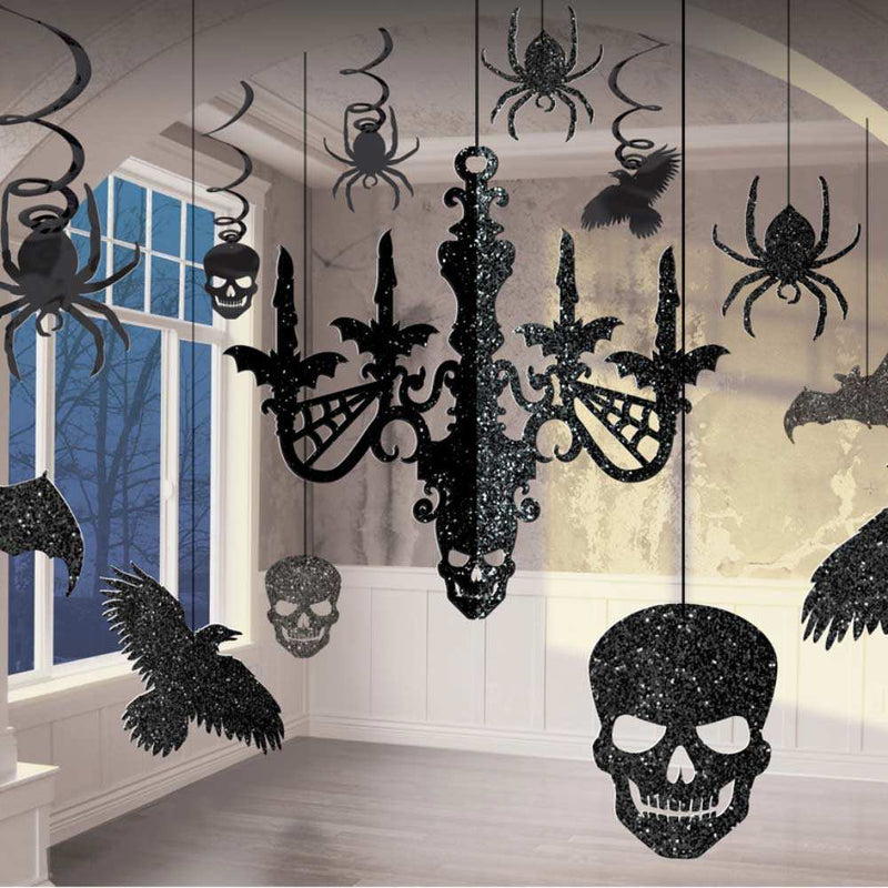 Glitter Chandelier Halloween Decorating Kit Halloween 2024