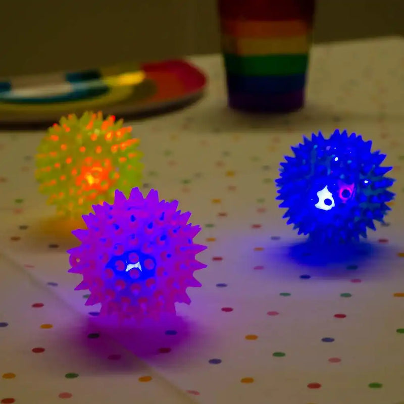 Flashing Spiky Ball Kids Party