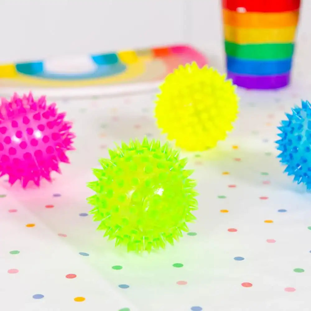 Flashing Spiky Ball Kids Party