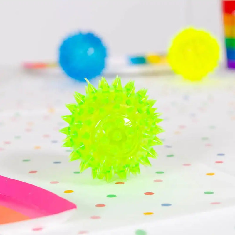 Flashing Spiky Ball Kids Party