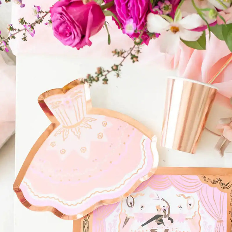 Pirouette Paper Plates (x8) Kids Party