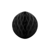 Honeycomb Paper Ball - Black Small (20cm) General Party