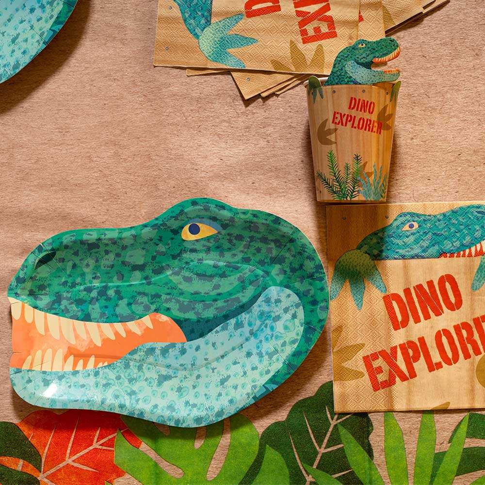 Dino Explorer Table Set (x8) Owned Brand