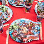 Marvel Avengers Paper Party Plates (x8)