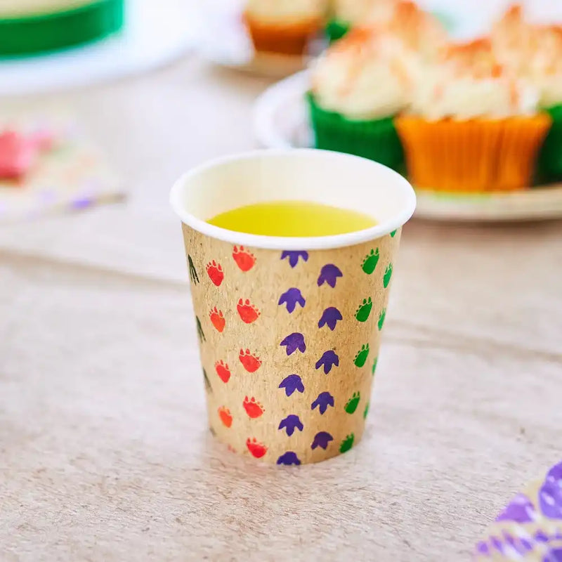 Ecosaurus Paper Party Cups (x8) Own Brand