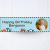 On The Road Personalised Party Banner Personalised Banner