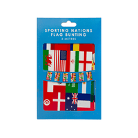Sporting Nations Flag Bunting (3m) Kids Party
