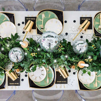 The Gatz Dinner Paper Plates - Sage Green (x8) General Party