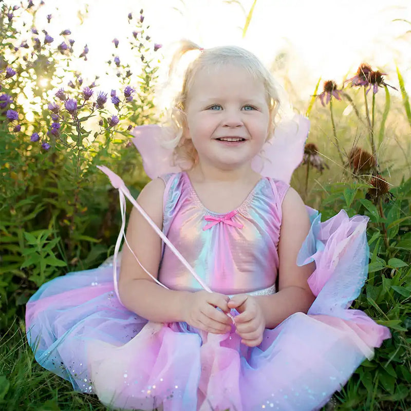 Rainbow Sequins Skirt, Wings and Wand Kids Party