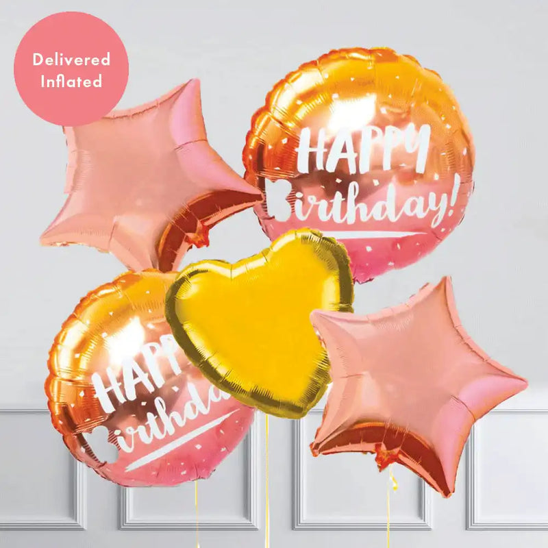 Ombre Personalised Balloons