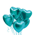 Inflated Balloon Bunch - Tiffany Blue