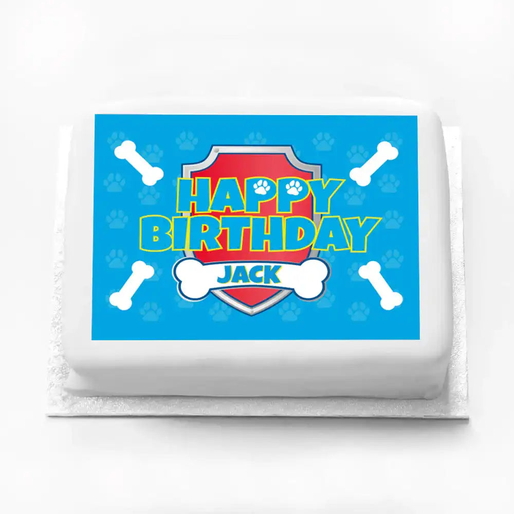 Personalised Photo Cake - Paw Patrol Personalised Cake