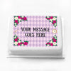Personalised Photo Cake - Alice in Wonderland No Personalised Cake
