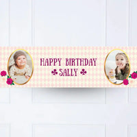 Alice in Wonderland Personalised Party Banner Personalised Banner