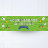 Game On Personalised Party Banner No Personalised Banner