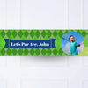 Golf Personalised Party Banner Personalised Banner