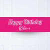 Barbie Personalised Party Banner Personalised Banner