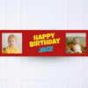Spiderman Personalised Party Banner Personalised Banner