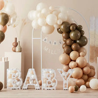 Wooden Teddy Bear Cake Topper Baby Shower