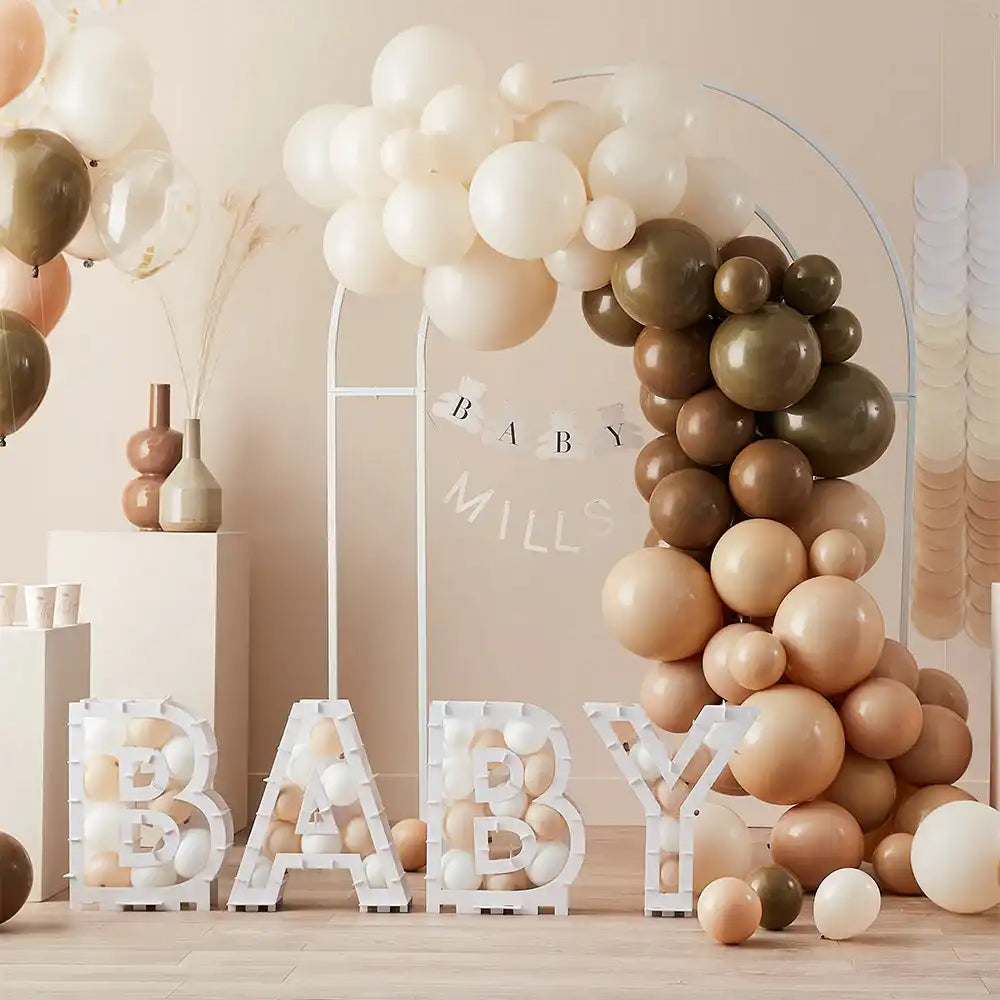 Wooden Teddy Bear Cake Topper Baby Shower