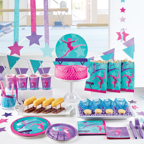 Gymnastics Party - Paper Party Cups (x8)