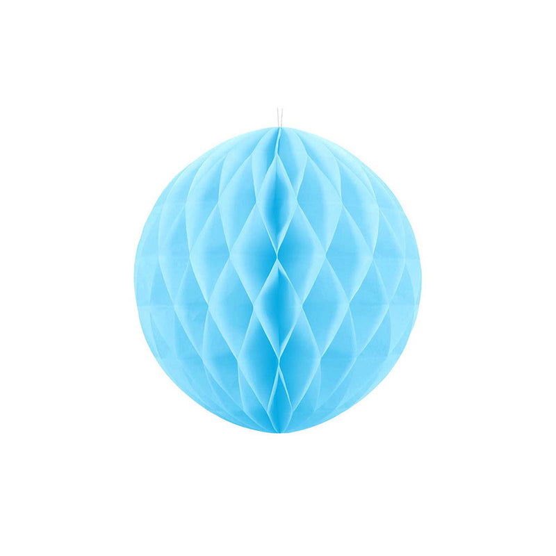 Honeycomb Paper Ball - Sky Blue