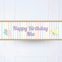 Little Bakers Personalised Party Banner Personalised Banner