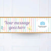 Little Bakers Personalised Party Banner Yes Personalised Banner