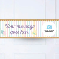 Little Bakers Personalised Party Banner Yes Personalised Banner