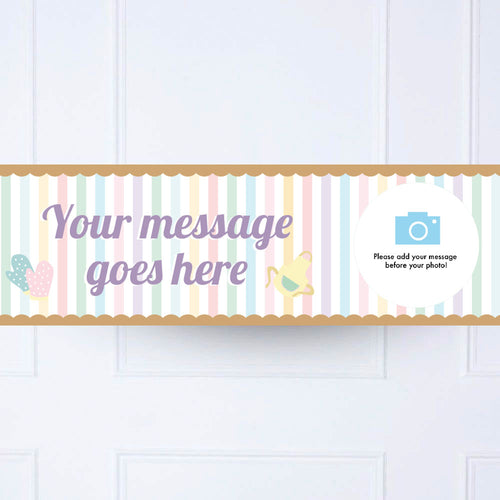 Little Bakers Personalised Party Banner