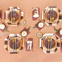 Mauve-elous Small Paper Plates (x8) General Party