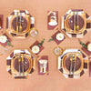 Mauve-elous Charger Paper Plates (x8) General Party