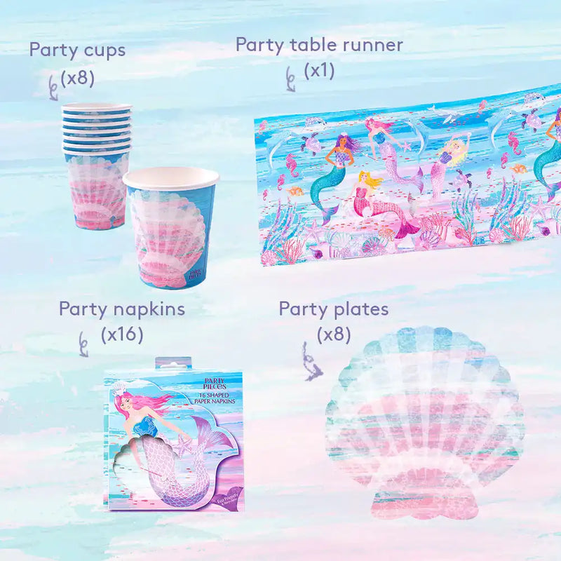 Queen of the Sea Table Set (x8) Owned Brand