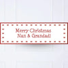 Red Ribbon Personalised Party Banner Personalised Banner